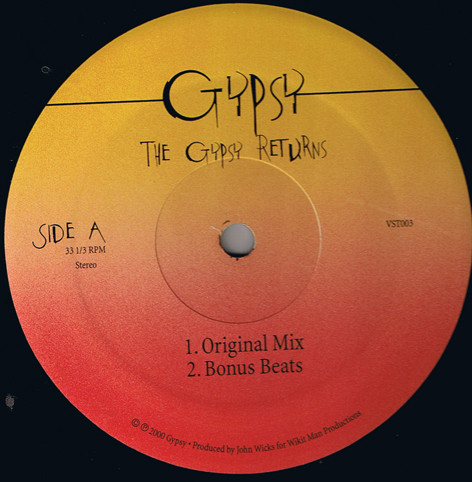 Gypsy - The Gypsy Returns | Vestal Records (VST003) - main Gypsy - The Gypsy Returns | Vestal Records (VST003) - main