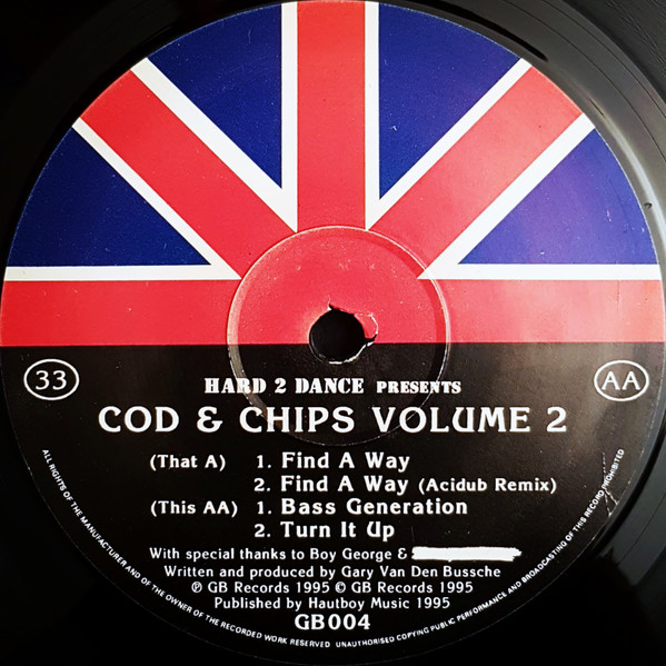 Hard 2 Dance Presents Cod & Chips - Volume 2 | GB Records (GB 004) - main