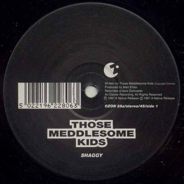 Those Meddlesome Kids - Shaggy / Zoiks | Ozone Recordings (OZON 28) - main