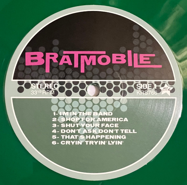 Bratmobile - Girls Get Busy | Kill Rock Stars (KRS766) - 3