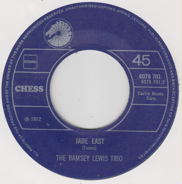 The Ramsey Lewis Trio - The "In" Crowd / Jade East | Chess (6078 701) - 4