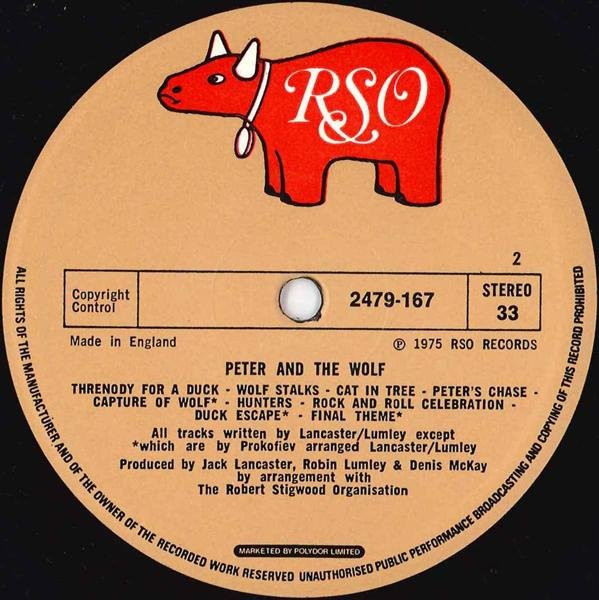 Various - Peter And The Wolf | RSO (2479 167) - 2
