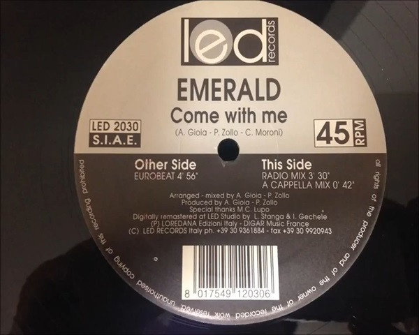 Emeralds - Come With Me | LED Records (LED 2030) - 2 Emeralds - Come With Me | LED Records (LED 2030) - 2