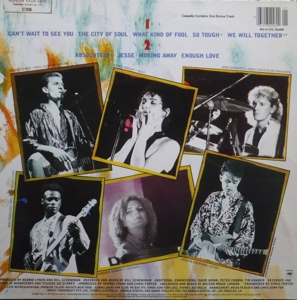 Eurogliders - Absolutely [Vinyl] | Columbia (FC 40269) - 2