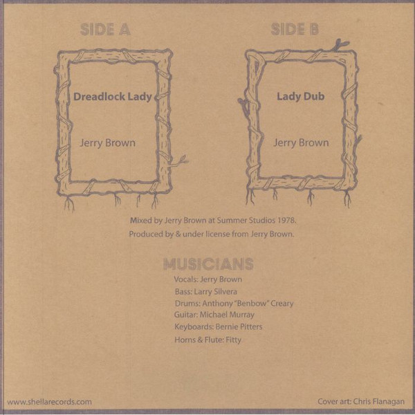 Jerry Brown - Dreadlock Lady | Shella Records (SR011) - 2