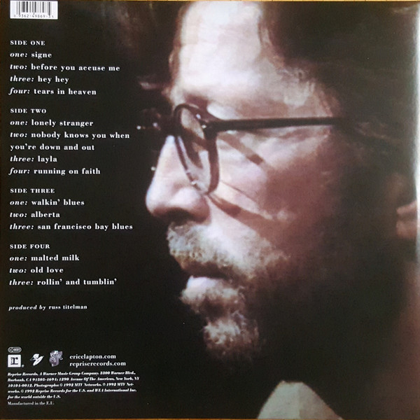 Eric Clapton - Unplugged | Reprise Records (9362-49869-3)