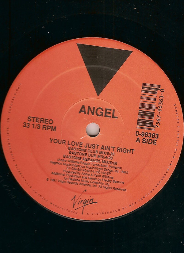 Angel Ferreira - Your Love Just Ain't Right | Virgin (0-96363) - main