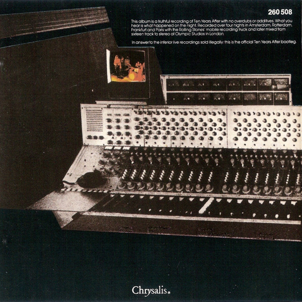Ten Years After - Recorded Live | Chrysalis (260 508) - 2