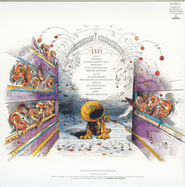 Queen - Innuendo CD | Parlophone (TOCP-67354) - 3