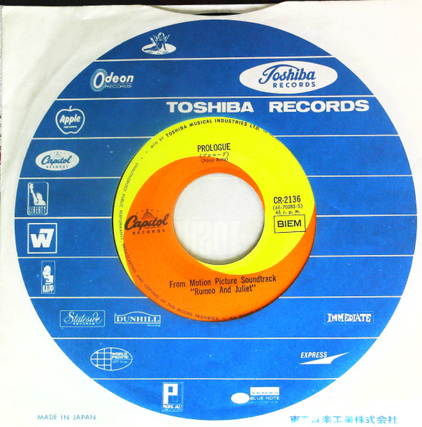 Nino Rota - ロミオとジュリエット = Romeo & Juliet | Capitol Records (CR-2136) - 3 Nino Rota - ロミオとジュリエット = Romeo & Juliet | Capitol Records (CR-2136) - 3