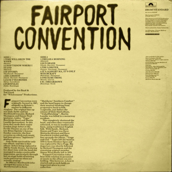 Fairport Convention - Fairport Convention | Polydor (2384 047) - 2