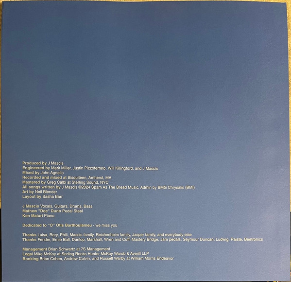 J Mascis - What Do We Do Now | Sub Pop (SP1605) - 2
