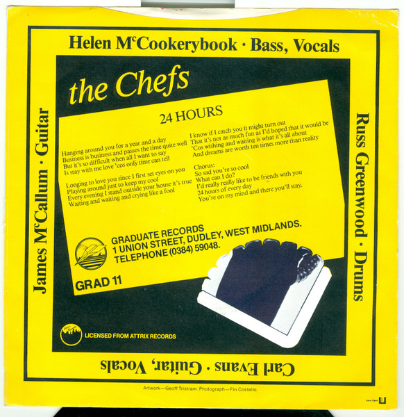 The Chefs - 24 Hours | Graduate Records (GRAD 11) - 2