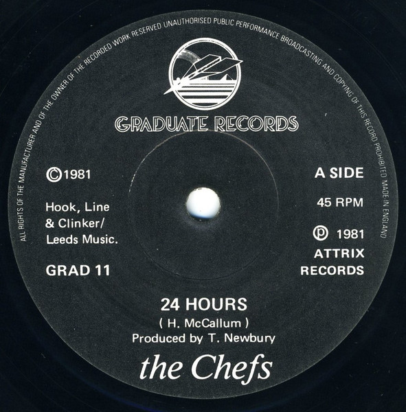 The Chefs - 24 Hours | Graduate Records (GRAD 11) - 3