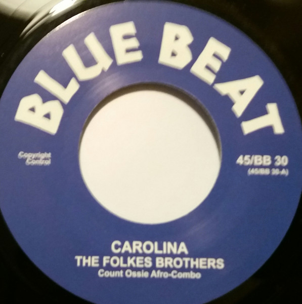Folkes Brothers , Count Ossie Afro-Combo - Carolina | Blue Beat (45/BB 30) - main