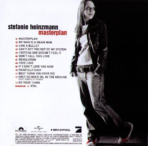 Stefanie Heinzmann - Masterplan | Polydor (1764297) - 2