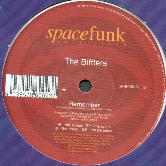 The Biffters - Remember | Spacefunk Recordings (SPANK003T) - 3