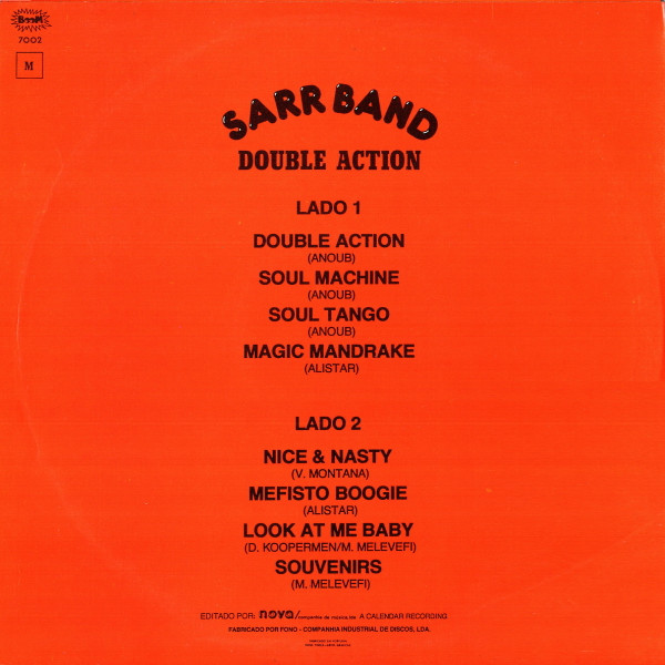 Sarr Band - Double Action | Boom (7002) - main