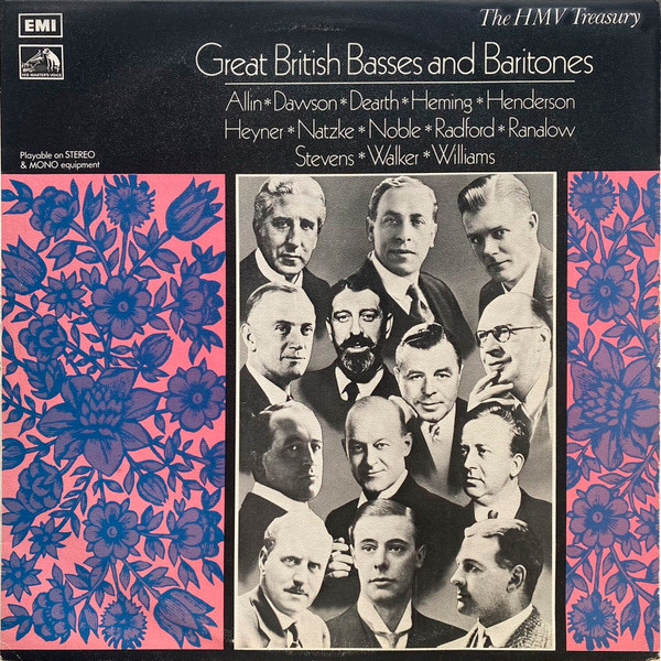Various - Great British Basses And Baritones | His Master's Voice (HLM 7009) - main Various - Great British Basses And Baritones | His Master's Voice (HLM 7009) - main