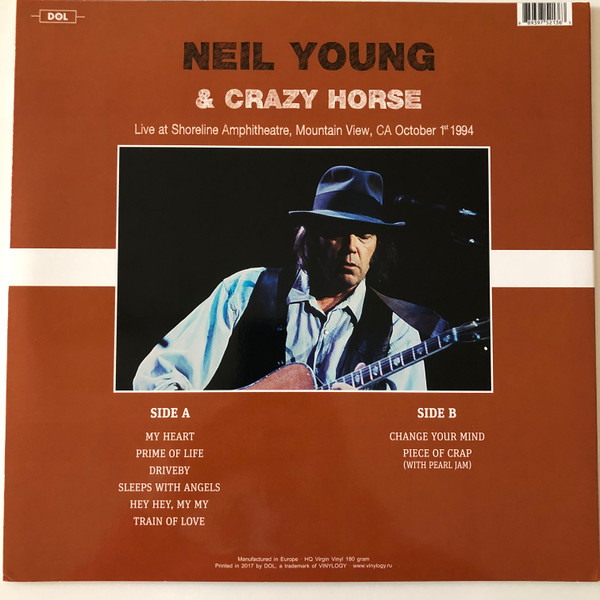 Neil Young & Crazy Horse - Live At Shoreline Amphitheatre, Mountain View, CA October 1st 1994 | DOL (DOR2136H) - 2 Neil Young & Crazy Horse - Live At Shoreline Amphitheatre, Mountain View, CA October 1st 1994 | DOL (DOR2136H) - 2