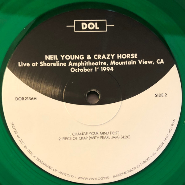 Neil Young & Crazy Horse - Live At Shoreline Amphitheatre, Mountain View, CA October 1st 1994 | DOL (DOR2136H) - 4 Neil Young & Crazy Horse - Live At Shoreline Amphitheatre, Mountain View, CA October 1st 1994 | DOL (DOR2136H) - 4
