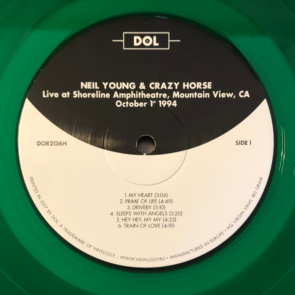 Neil Young & Crazy Horse - Live At Shoreline Amphitheatre, Mountain View, CA October 1st 1994 | DOL (DOR2136H) - 3 Neil Young & Crazy Horse - Live At Shoreline Amphitheatre, Mountain View, CA October 1st 1994 | DOL (DOR2136H) - 3