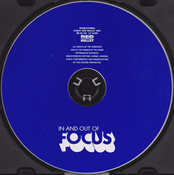 Focus - In And Out Of Focus | Red Bullet (RB 66.187) - 3 Focus - In And Out Of Focus | Red Bullet (RB 66.187) - 3