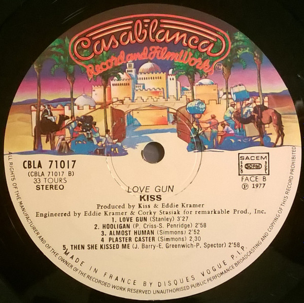 Kiss - Love Gun | Casablanca (CBLA 71017) - 4 Kiss - Love Gun | Casablanca (CBLA 71017) - 4