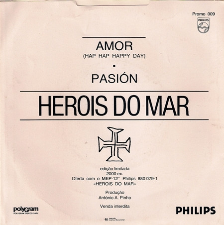 Heróis Do Mar - O Rapto | Philips (880 079-1) - 3