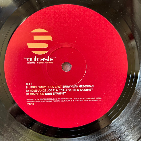 Various - Outcaste Presents - The First Five Years | Outcaste Records (CASTE 18LP) - 4 Various - Outcaste Presents - The First Five Years | Outcaste Records (CASTE 18LP) - 4
