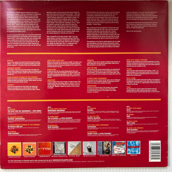 Various - Outcaste Presents - The First Five Years | Outcaste Records (CASTE 18LP) - 2 Various - Outcaste Presents - The First Five Years | Outcaste Records (CASTE 18LP) - 2