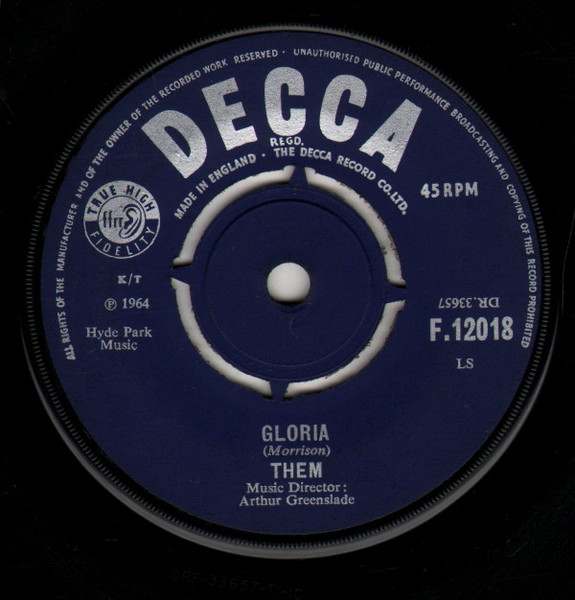 Them - Baby Please Don't Go | Decca (F.12018) - 2