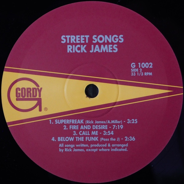 Rick James - Street Songs | Gordy (G 1002) - 4 Rick James - Street Songs | Gordy (G 1002) - 4