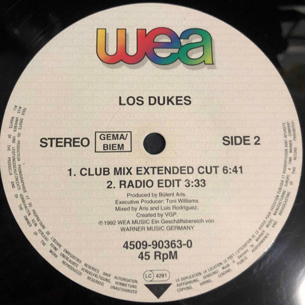 Los Dukes - Gipsymania | WEA (4509-90363-0) - 2