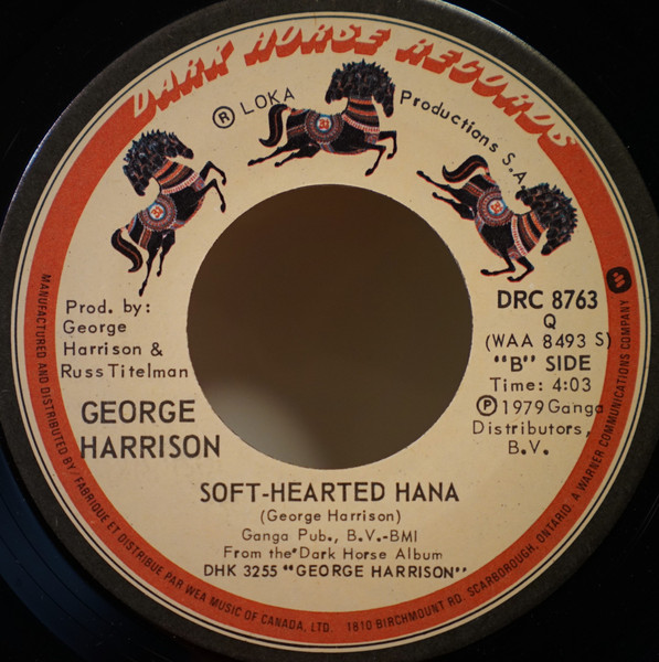 George Harrison - Blow Away | Dark Horse Records (DRC 8763) - 2