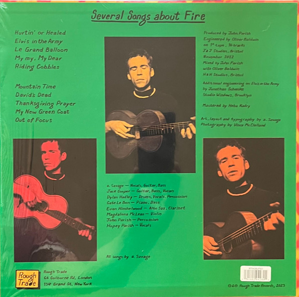Andrew Savage - Several Songs About Fire | Rough Trade (RT0428LPXE)
