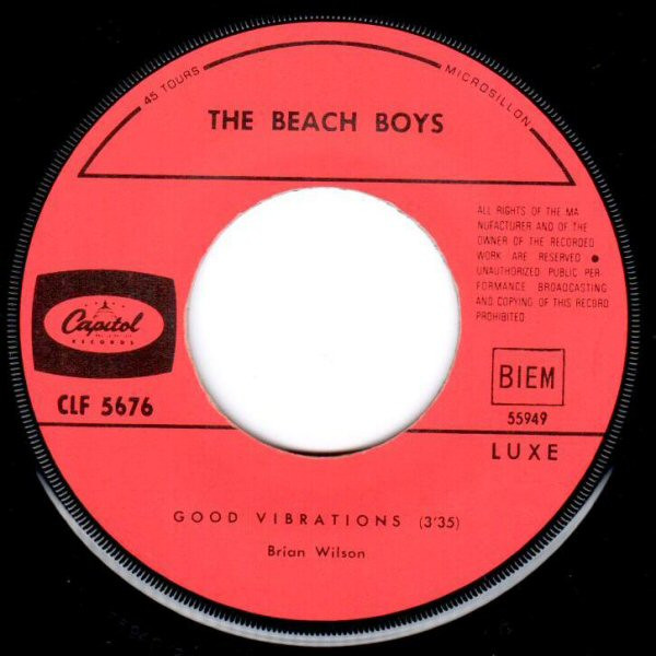 The Beach Boys - Good Vibrations | Capitol Records (CLF 5676) - 3