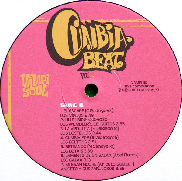 Various - Cumbia Beat Vol. 1 (Experimental Guitar-Driven Tropical Sounds From Perú 1966/1976) | Vampi Soul (VAMPI 116) - 2