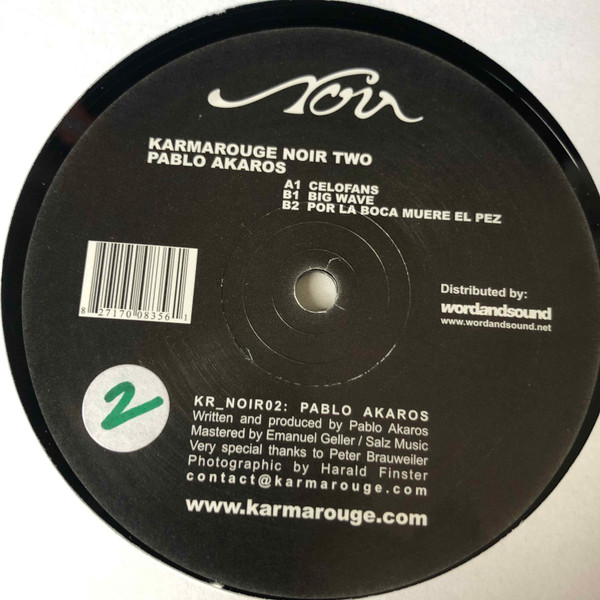 Pablo Akaros - Karmarouge Noir Two | Karmarouge Noir (KR_NOIR002) - 2