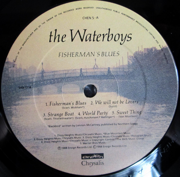 The Waterboys - Fisherman's Blues | Ensign (CHEN 5) - 3