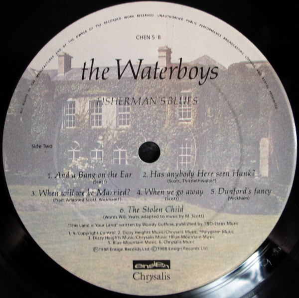 The Waterboys - Fisherman's Blues | Ensign (CHEN 5) - 4