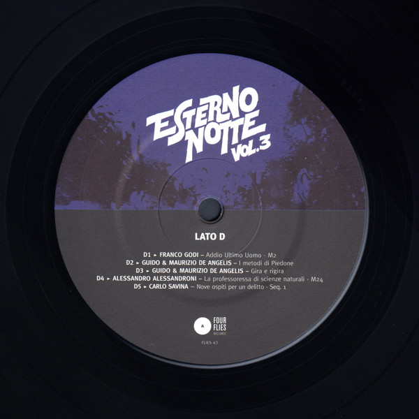 Various - Esterno Notte Vol. 3 | Four Flies Records (FLIES 43) - 3 Various - Esterno Notte Vol. 3 | Four Flies Records (FLIES 43) - 3
