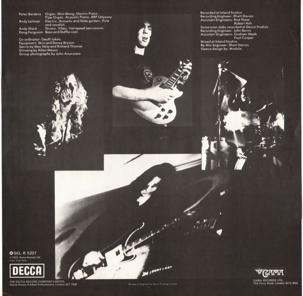 Camel - The Snow Goose | Decca (SKL-R 5207) - 2