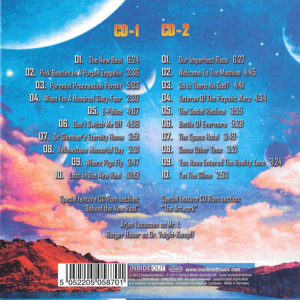 Arjen Anthony Lucassen - Lost In The New Real | Inside Out Music (IOMLTDCD 356) - 2 Arjen Anthony Lucassen - Lost In The New Real | Inside Out Music (IOMLTDCD 356) - 2