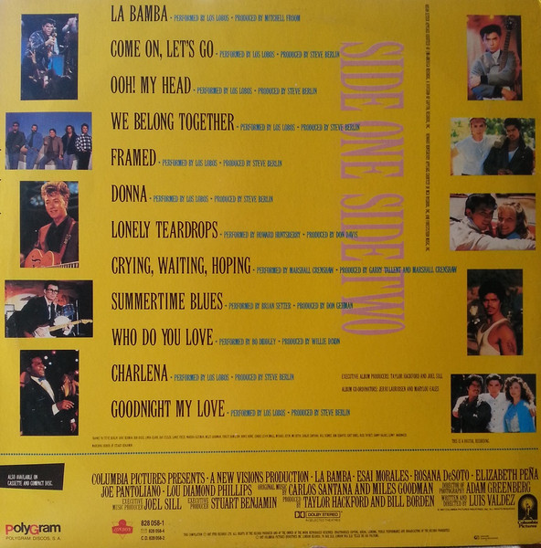 Various - La Bamba (Original Motion Picture Soundtrack) | London Records (828 058-1) - 4