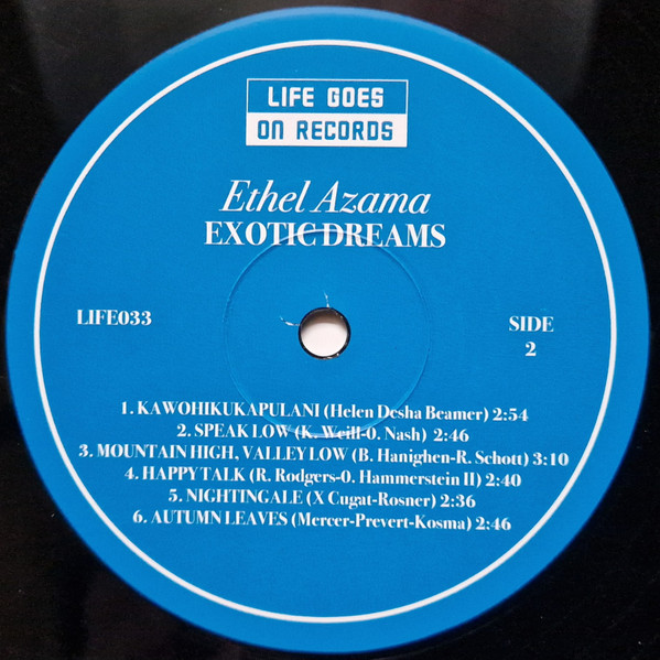Ethel Azama - Exotic Dreams (The Enticing Voice Of Ethel Azama) | Life Goes On Records (LIFE033) - 4 Ethel Azama - Exotic Dreams (The Enticing Voice Of Ethel Azama) | Life Goes On Records (LIFE033) - 4