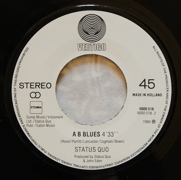 Status Quo - What You're Proposing | Vertigo (6000 518) - 4 Status Quo - What You're Proposing | Vertigo (6000 518) - 4