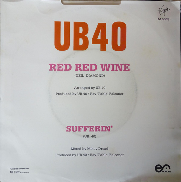 UB40 - Red Red Wine | Virgin (515605) - 2
