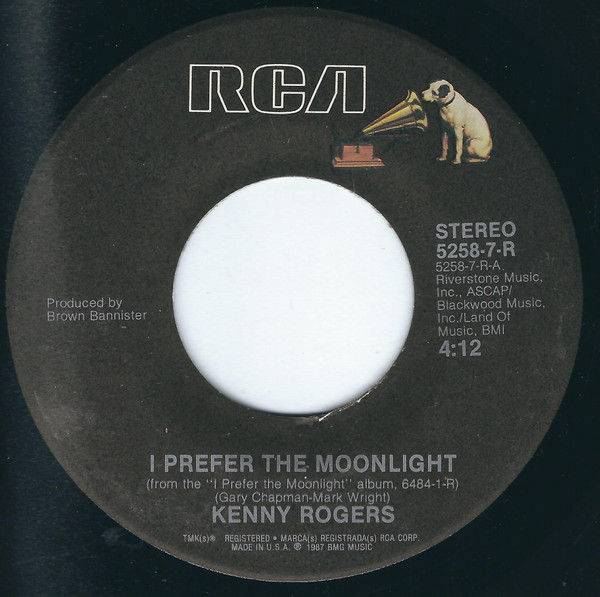 Kenny Rogers - I Prefer The Moonlight | RCA (5258-7-R) - main Kenny Rogers - I Prefer The Moonlight | RCA (5258-7-R) - main