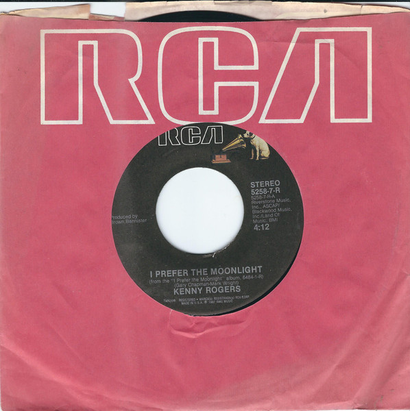 Kenny Rogers - I Prefer The Moonlight | RCA (5258-7-R) - 3 Kenny Rogers - I Prefer The Moonlight | RCA (5258-7-R) - 3